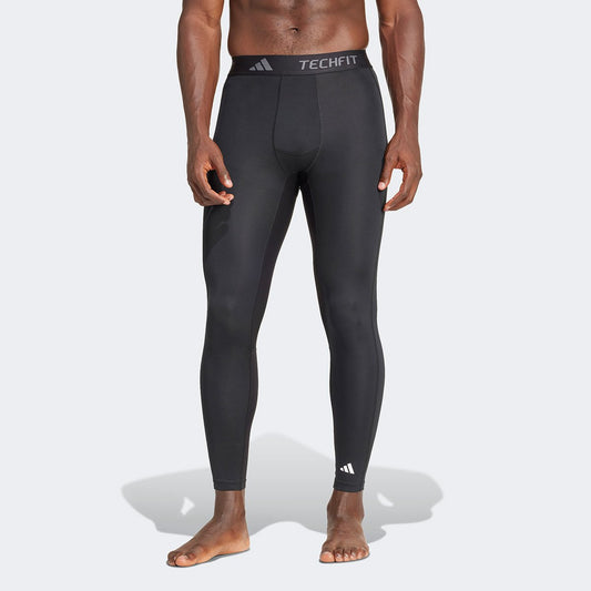 Calça Legging Adidas Techfit Masculina - Preto