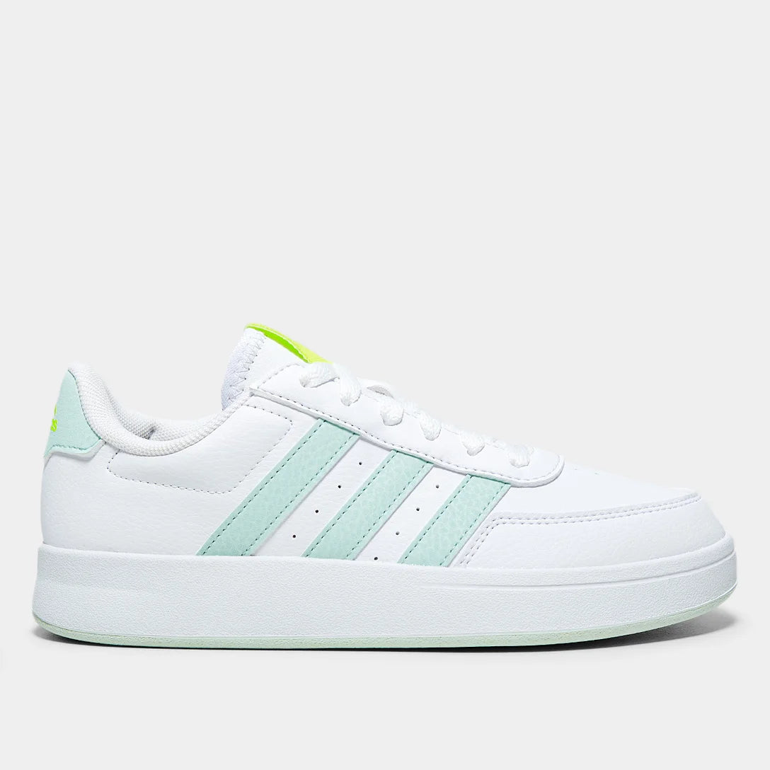 Tênis Adidas Breaknet Feminino - Branco+Verde