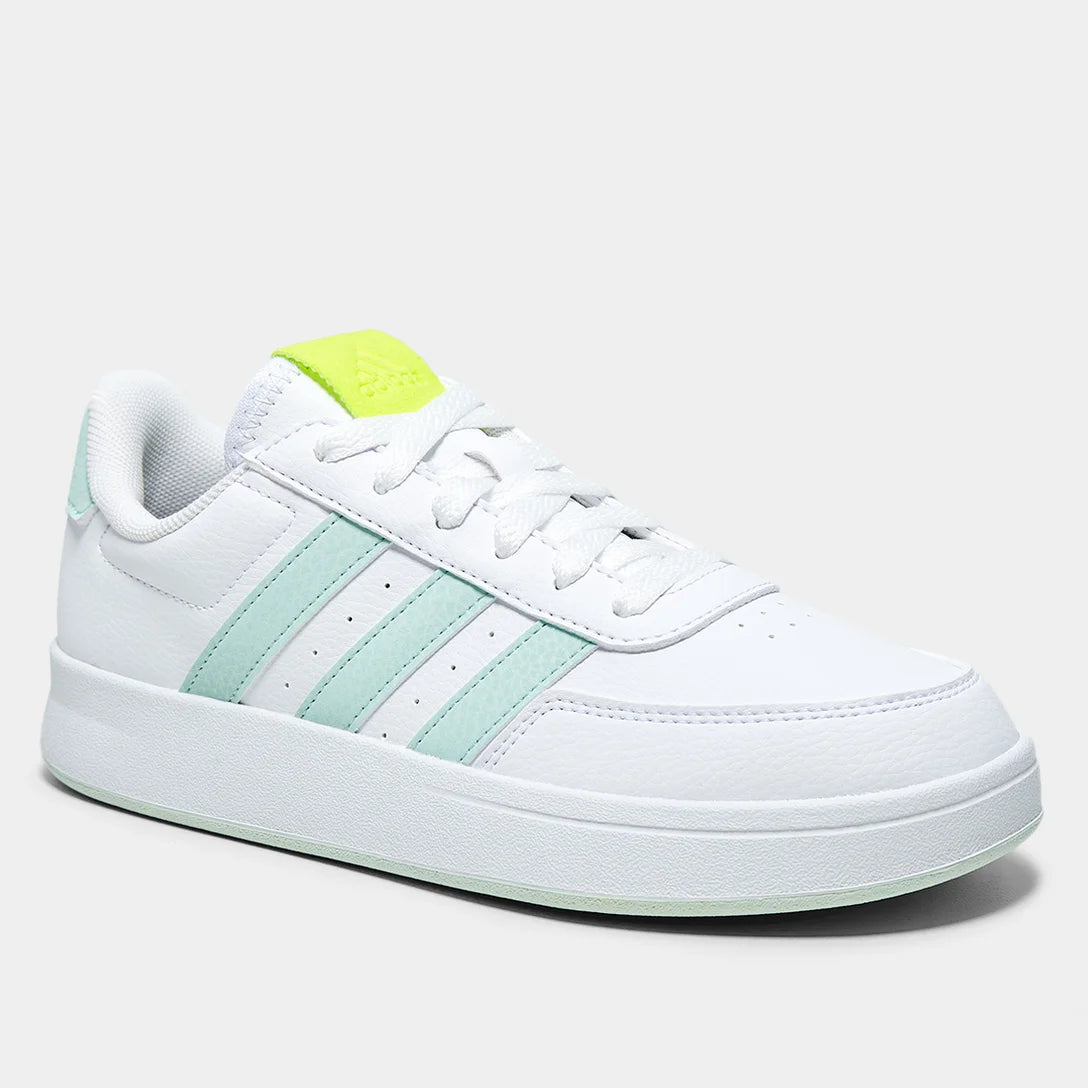 Tênis Adidas Breaknet Feminino - Branco+Verde